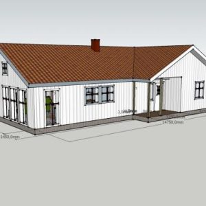 1 plans vinkelhus