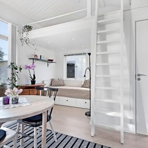 Attefall med loft