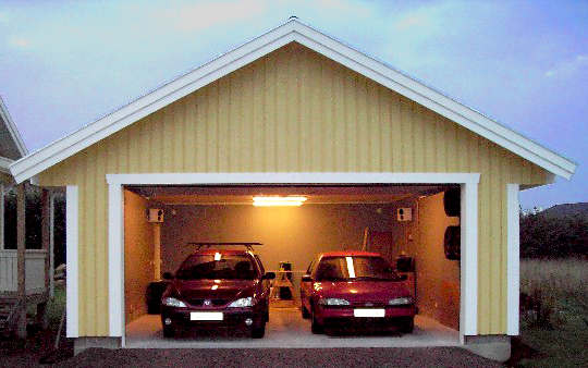 Attefallshus garage