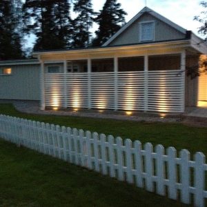 Belysning i carport