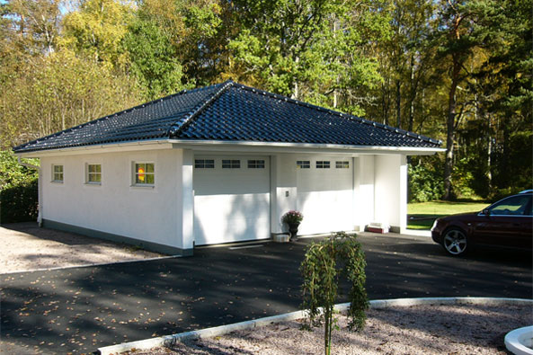 Betongelement garage