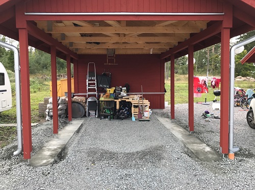 Bygga om carport till garage