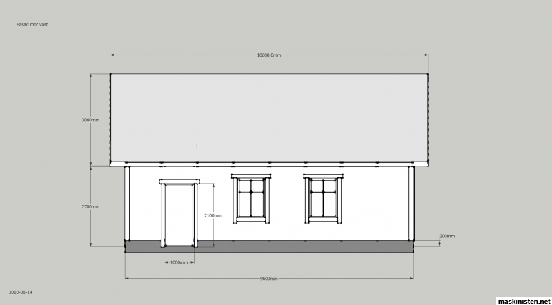 Bygglovsritningar sketchup