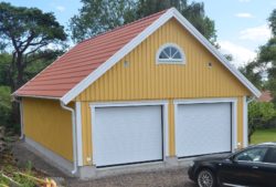 Byggsats garage med loft