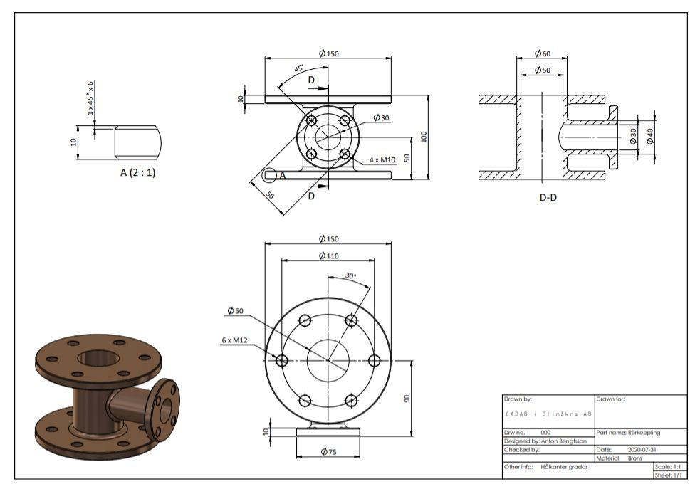 Cad ritningar