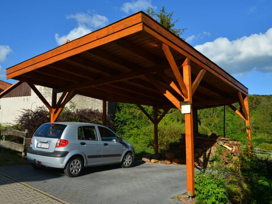 Carport konstruktion