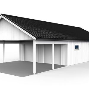 Garage carport ritning