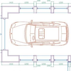 Garage mått 1 bil