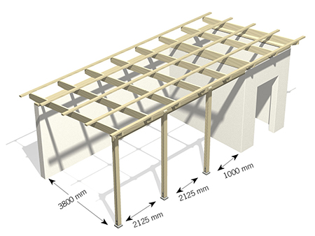 Konstruktion carport