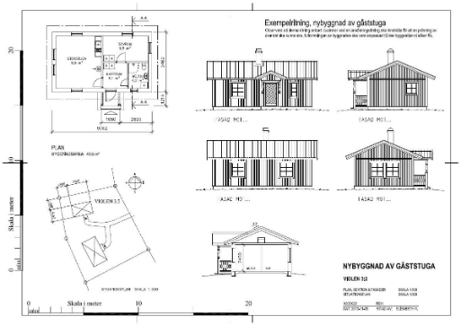 Konstruktionsritning garage