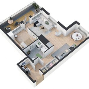 Lägenhet planlösning