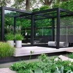 Pergola svart