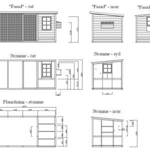 Ritning hönshus